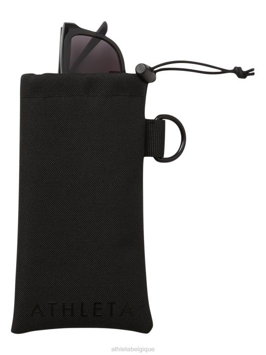 Athleta femmes lunettes de soleil à monture en D Summit JRTZ1015 accessoires noir