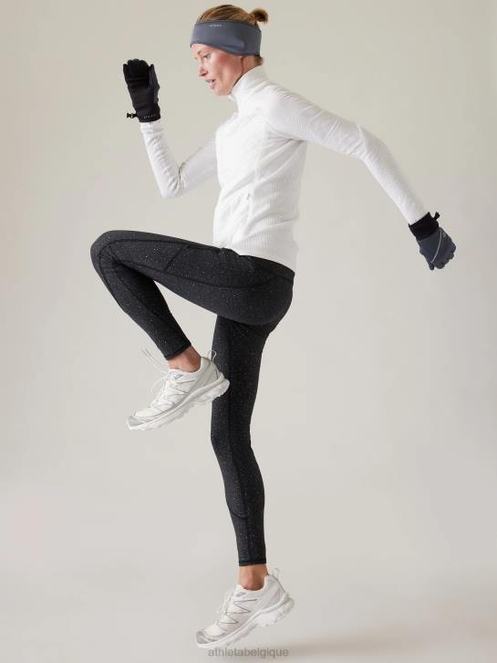 Athleta femmes bandeau réfléchissant Winthrop JRTZ968 accessoires bleu granit