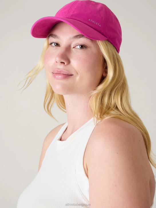 Athleta femmes casquette décontractée JRTZ993 accessoires rose plante de glace