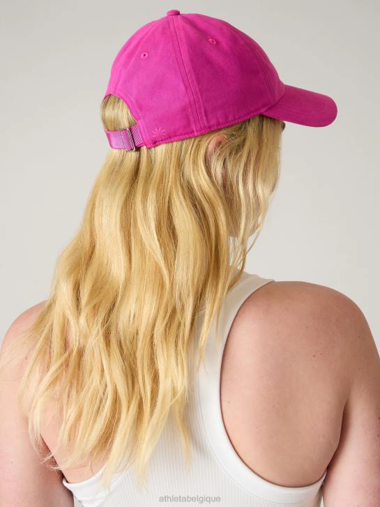 Athleta femmes casquette décontractée JRTZ993 accessoires rose plante de glace