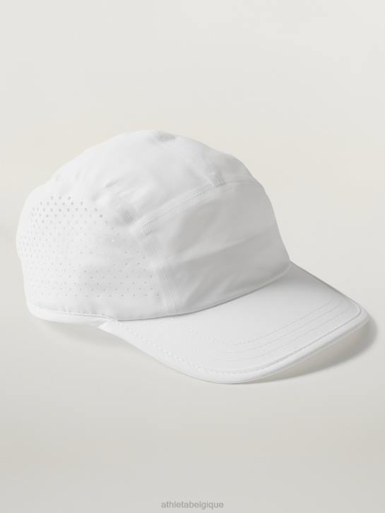 Athleta femmes chapeau de course de meneur JRTZ972 accessoires blanc brillant