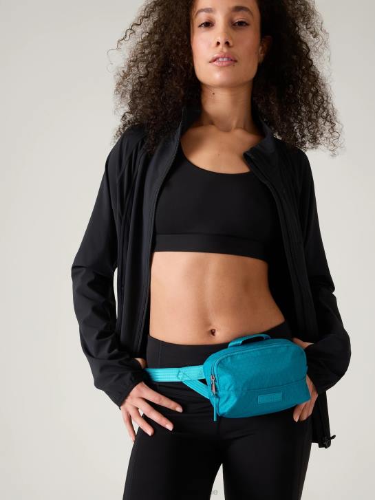 Athleta femmes sac banane à bandoulière excursion JRTZ1005 accessoires pacifique