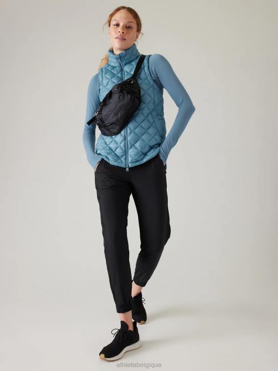 Athleta femmes sac banane à bandoulière excursion JRTZ966 accessoires noir