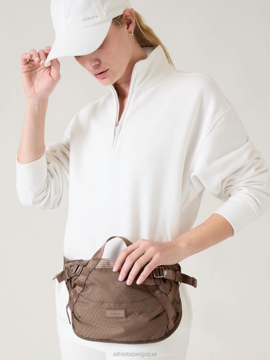 Athleta femmes sac banane à bandoulière excursion JRTZ988 accessoires pyrite