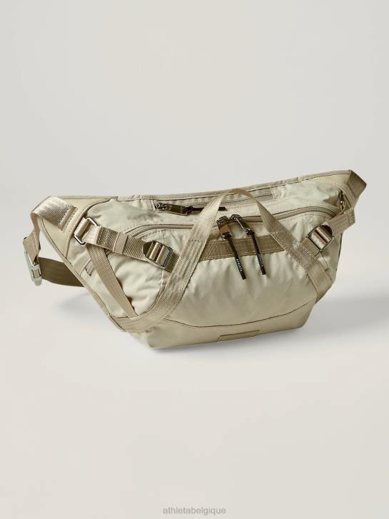 Athleta femmes sac banane à bandoulière excursion JRTZ989 accessoires gris ormeau