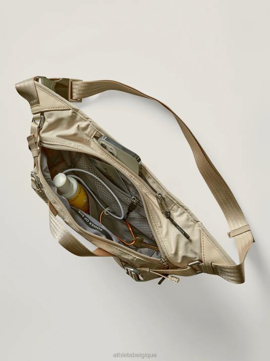 Athleta femmes sac banane à bandoulière excursion JRTZ989 accessoires gris ormeau