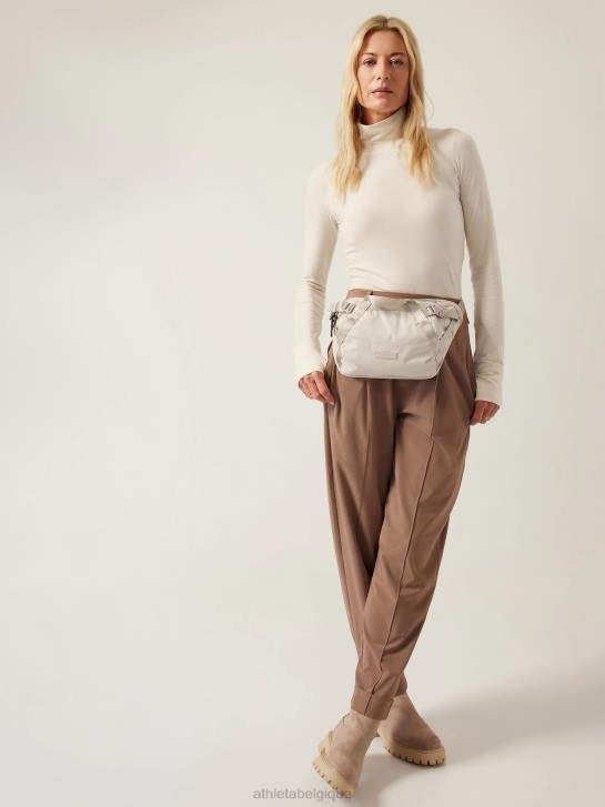 Athleta femmes sac banane à bandoulière excursion JRTZ989 accessoires gris ormeau