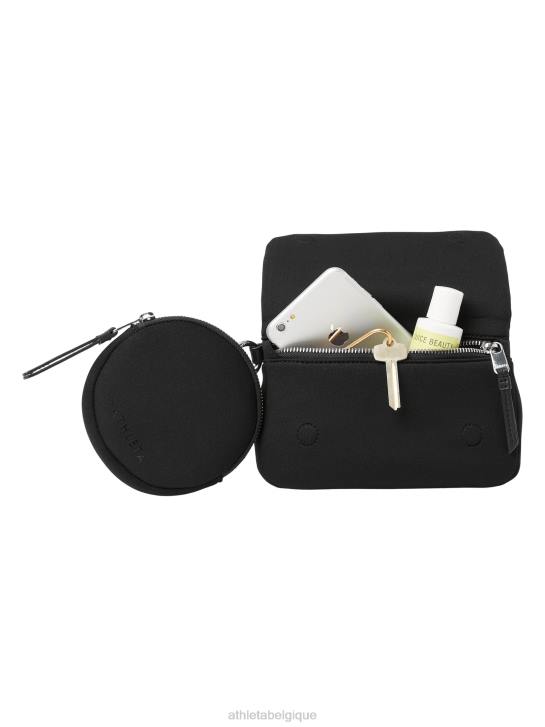 Athleta femmes sac banane convertible Revive JRTZ994 accessoires noir