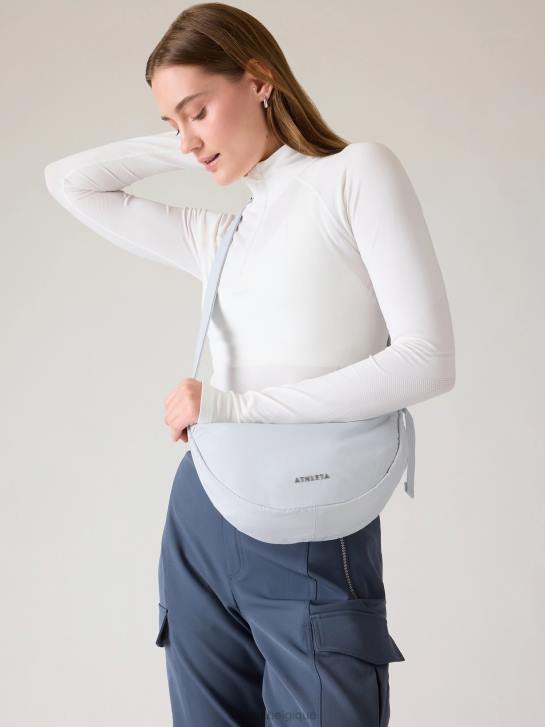 Athleta femmes tout sur le sac à bandoulière JRTZ1000 accessoires chute de neige bleu