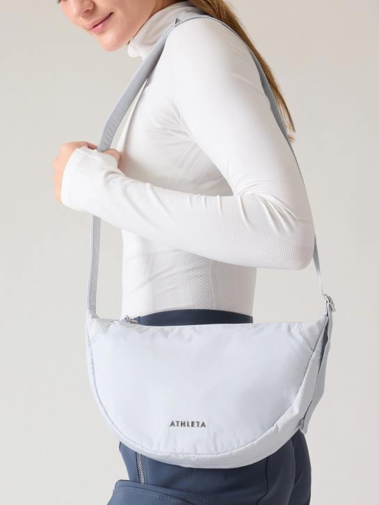 Athleta femmes tout sur le sac à bandoulière JRTZ1000 accessoires chute de neige bleu