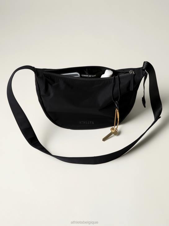 Athleta femmes tout sur le sac à bandoulière JRTZ975 accessoires noir