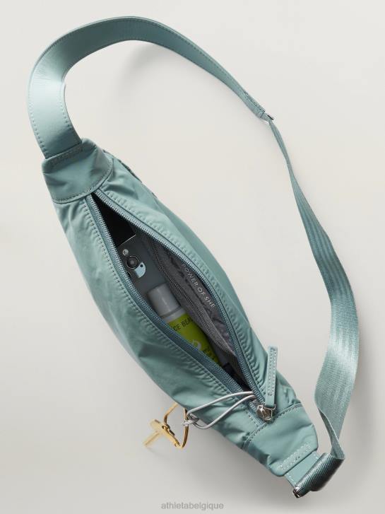 Athleta femmes tout sur le sac à bandoulière JRTZ976 accessoires vert oxydé