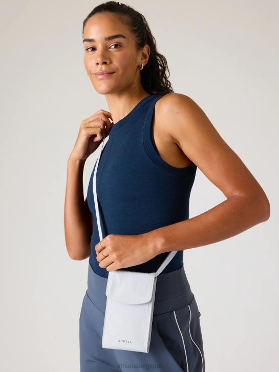 Athleta femmes tout sur le sac bandoulière pour téléphone JRTZ1007 accessoires chute de neige bleu