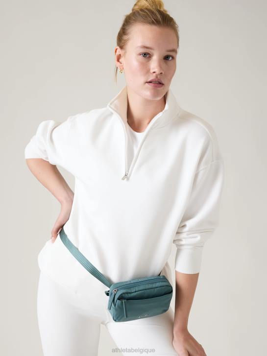 Athleta femmes tout sur le sac ceinture à bandoulière JRTZ954 accessoires vert oxydé