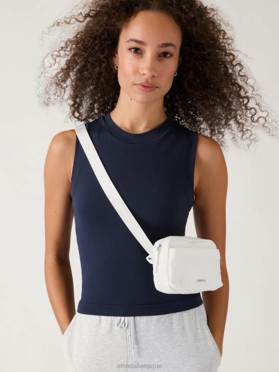 Athleta femmes tout sur le sac ceinture à bandoulière JRTZ961 accessoires blanc brillant