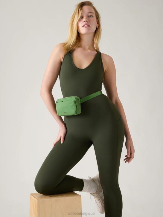 Athleta femmes tout sur le sac ceinture à bandoulière JRTZ963 accessoires vert baja