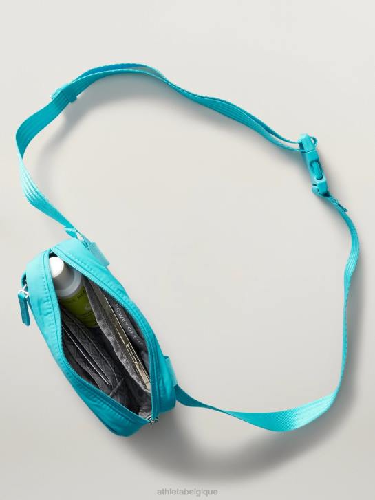 Athleta femmes tout sur le sac ceinture à bandoulière JRTZ967 accessoires bora bora bleu