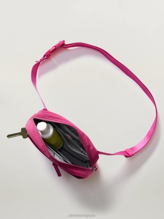 Athleta femmes tout sur le sac ceinture à bandoulière JRTZ981 accessoires rose plante de glace