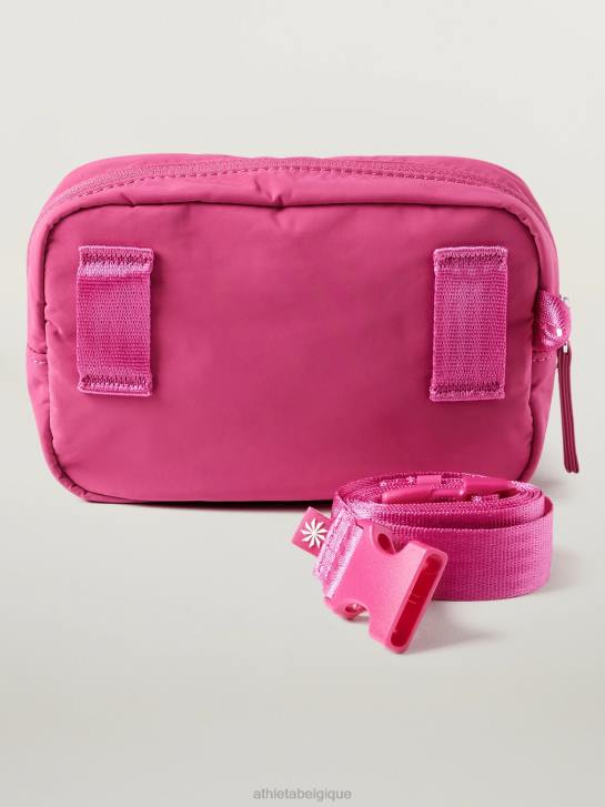 Athleta femmes tout sur le sac ceinture à bandoulière JRTZ981 accessoires rose plante de glace