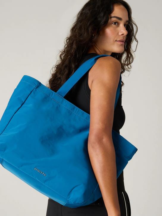 Athleta femmes tout sur le sac fourre-tout JRTZ970 accessoires bleu lapis foncé