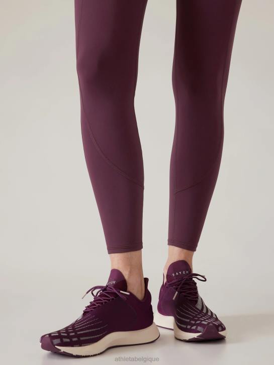 Athleta femmes dit une sneaker JRTZ1019 chaussure aubergine