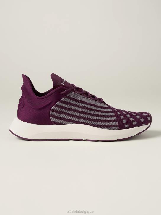 Athleta femmes dit une sneaker JRTZ1019 chaussure aubergine