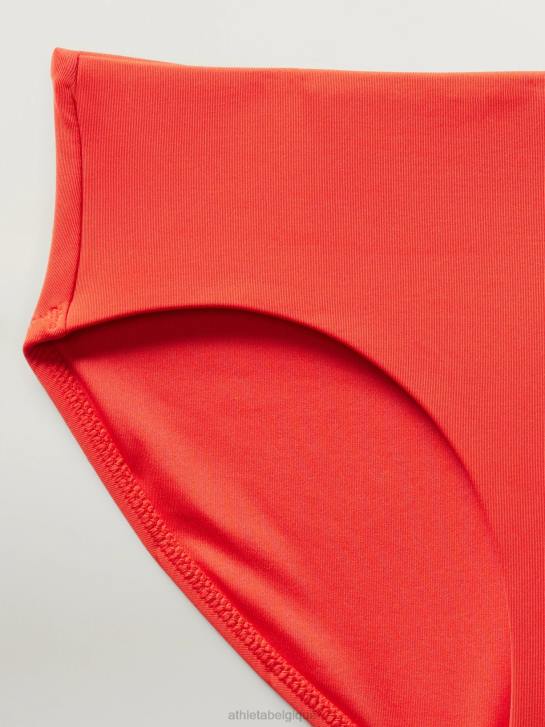Athleta femmes bas de bain propre et complet JRTZ813 maillots de bain coquelicot