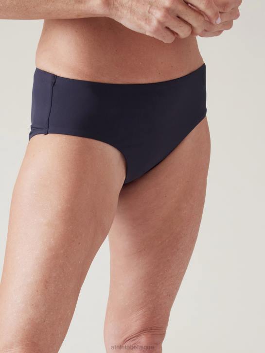 Athleta femmes bas de bain propre et complet JRTZ838 maillots de bain robe bleue