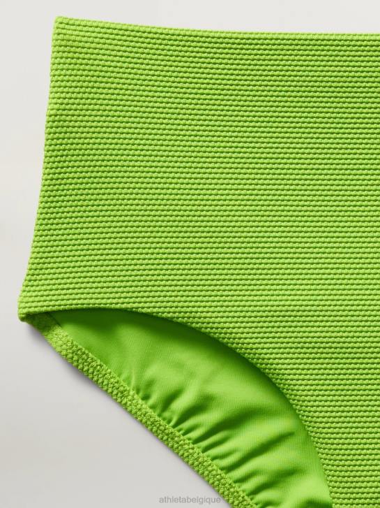 Athleta femmes bas de bain taille haute JRTZ827 maillots de bain flore