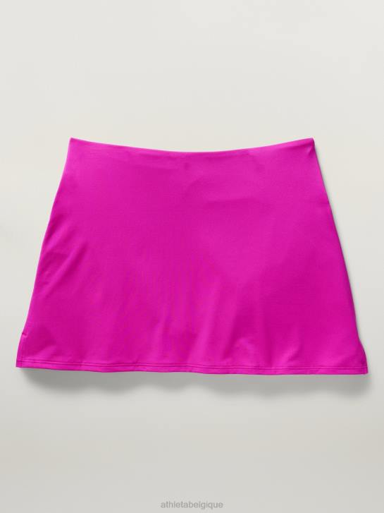 Athleta femmes jupe de bain de marée JRTZ891 maillots de bain fuchsia électrique