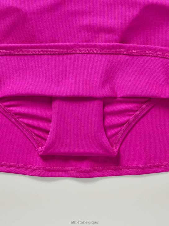 Athleta femmes jupe de bain de marée JRTZ891 maillots de bain fuchsia électrique
