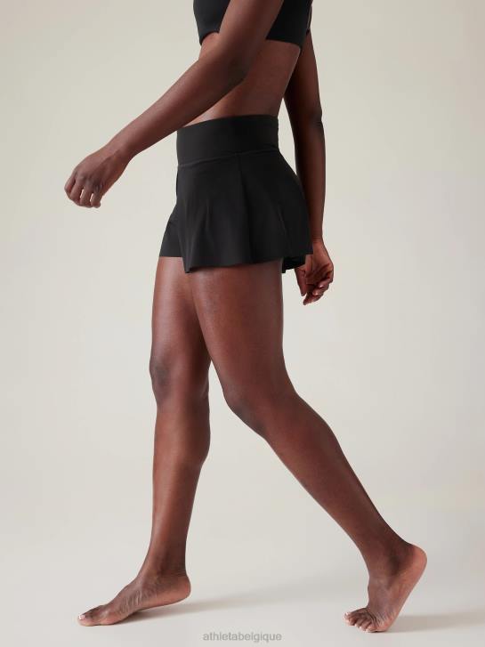 Athleta femmes short de bain makani JRTZ941 maillots de bain noir