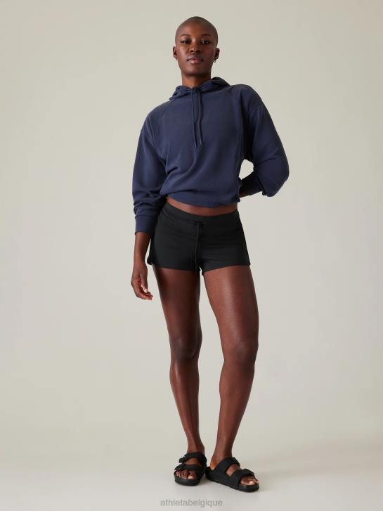 Athleta femmes short de bain surge JRTZ807 maillots de bain noir