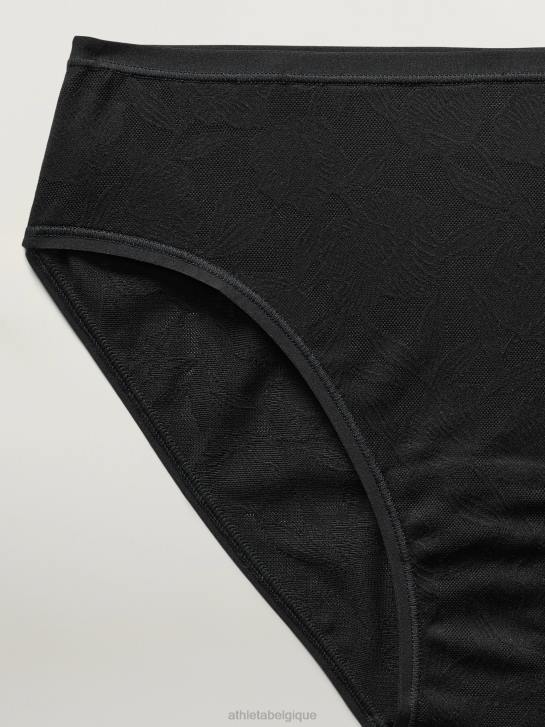 Athleta femmes sous-vêtements de bikini rituels JRTZ637 maillots de bain dentelle noire