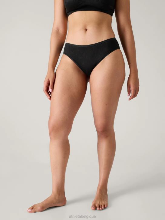 Athleta femmes sous-vêtements de bikini rituels JRTZ637 maillots de bain dentelle noire
