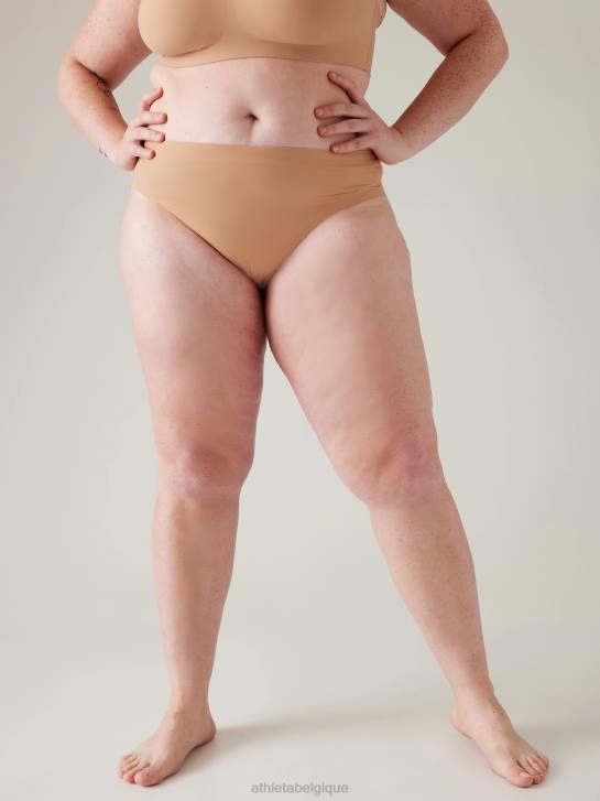 Athleta femmes sous-vêtements de bikini rituels JRTZ710 maillots de bain quartz fumé