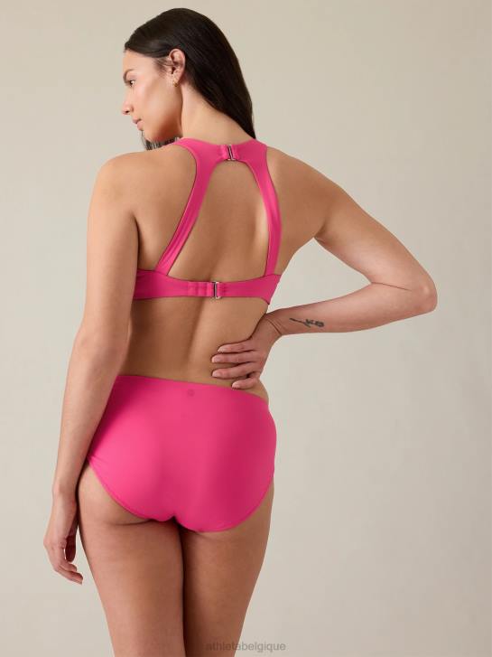 Athleta femmes haut de bikini avec bonnets soutien-gorge maldives JRTZ851 maillots de bain rose tulipe