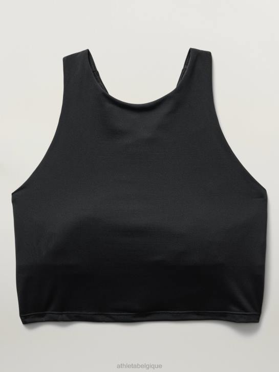 Athleta femmes haut de bikini court conscient a-c JRTZ952 maillots de bain noir