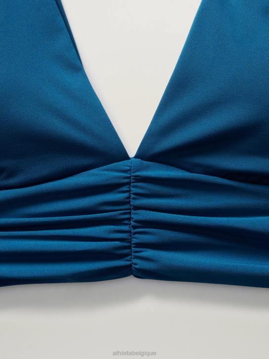 Athleta femmes haut de bikini horizon a-c JRTZ875 maillots de bain bleu lapis foncé