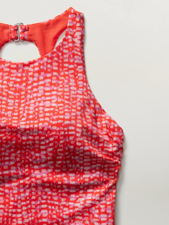 Athleta femmes maldives soutien-gorge bonnet tankini JRTZ793 maillots de bain rouge hudson