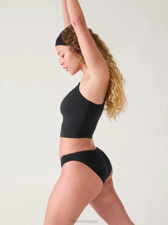 Athleta femmes tankini court à scoop d-dd JRTZ916 maillots de bain noir