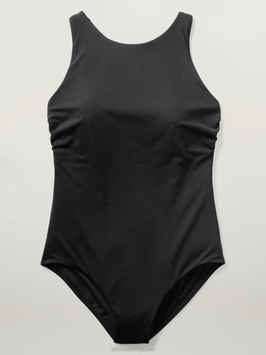 Athleta femmes maillot de bain une pièce maldives JRTZ808 maillots de bain noir