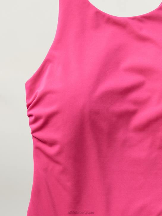 Athleta femmes maillot de bain une pièce maldives JRTZ910 maillots de bain rose tulipe
