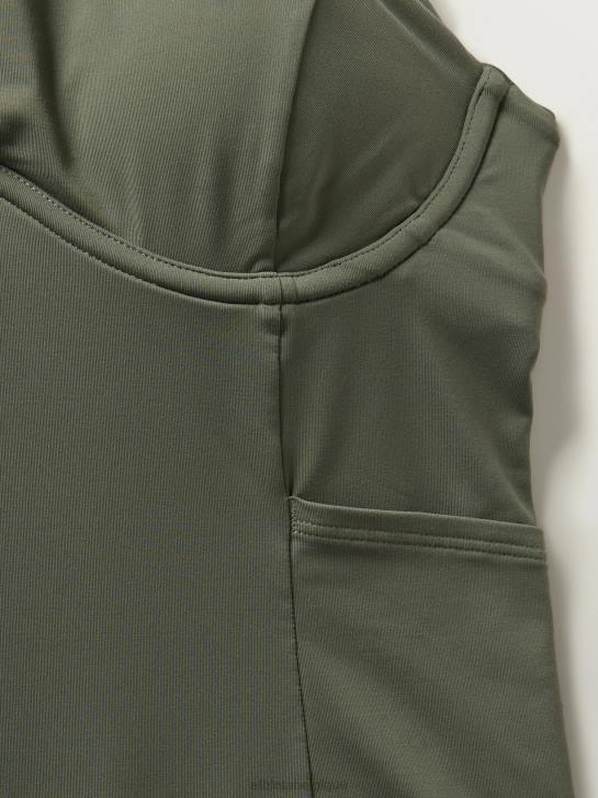 Athleta femmes maillot de bain une pièce sport maldives JRTZ911 maillots de bain fougère profonde