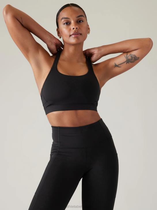Athleta femmes entraîner le soutien-gorge gratuit d-dd JRTZ671 soutiens-gorge et sous-vêtements | noir