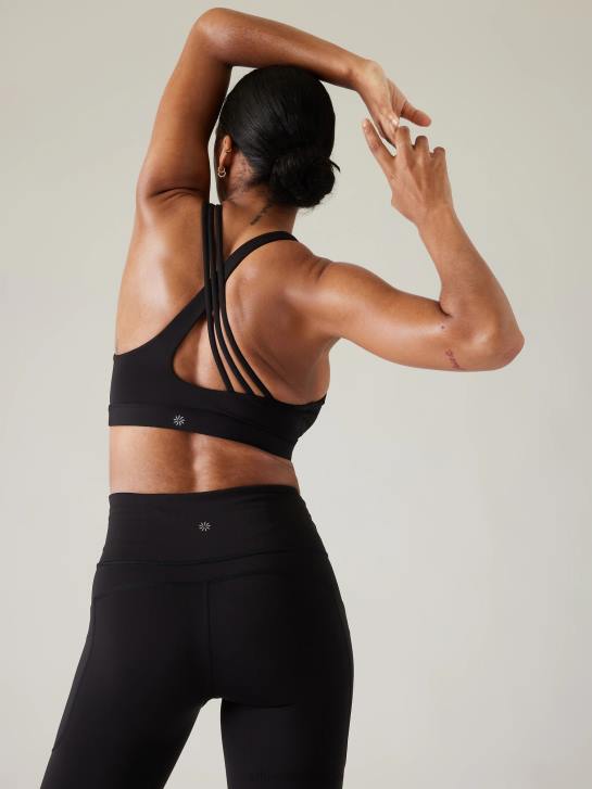 Athleta femmes entraîner le soutien-gorge gratuit d-dd JRTZ671 soutiens-gorge et sous-vêtements | noir
