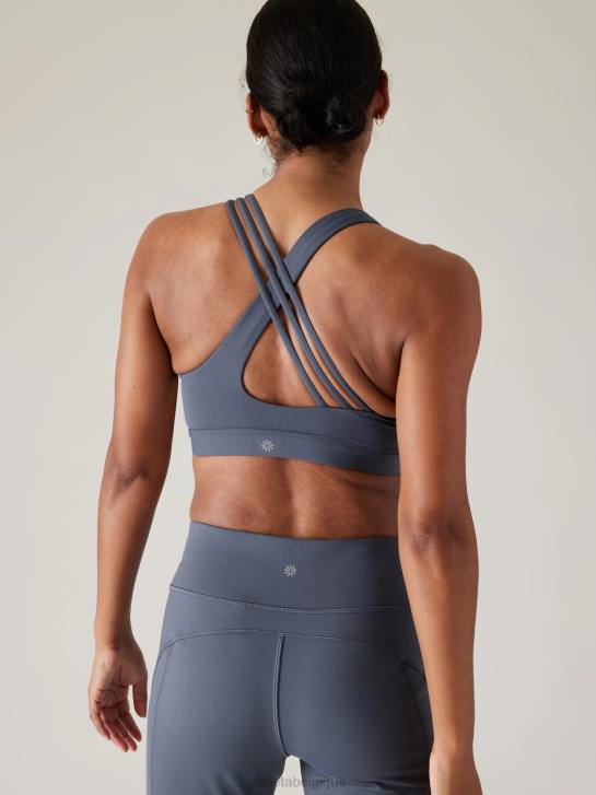 Athleta femmes entraîner le soutien-gorge gratuit d-dd JRTZ694 soutiens-gorge et sous-vêtements | bleu granit