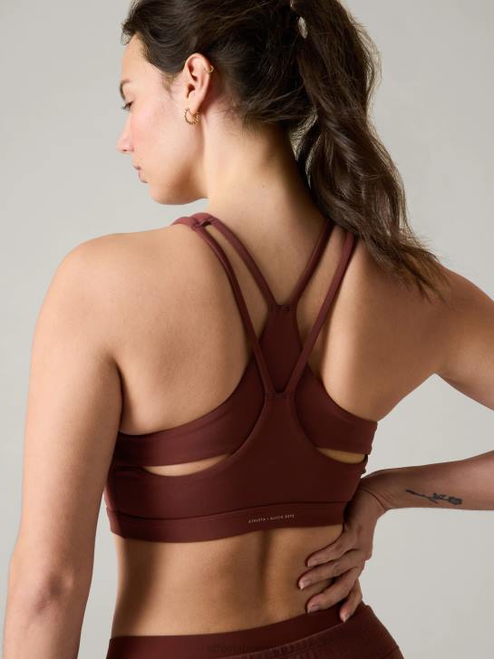 Athleta femmes les clés transcendent le soutien-gorge d-dd JRTZ730 soutiens-gorge et sous-vêtements | cerisier foncé