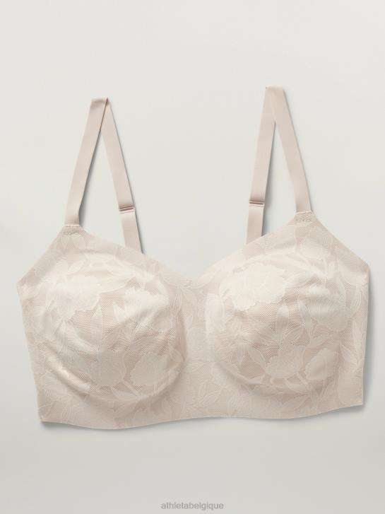 Athleta femmes soutien-gorge ajustable rituel d-dd JRTZ615 soutiens-gorge et sous-vêtements | dentelle beige