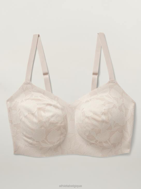 Athleta femmes soutien-gorge ajustable rituel d-dd JRTZ615 soutiens-gorge et sous-vêtements | dentelle beige